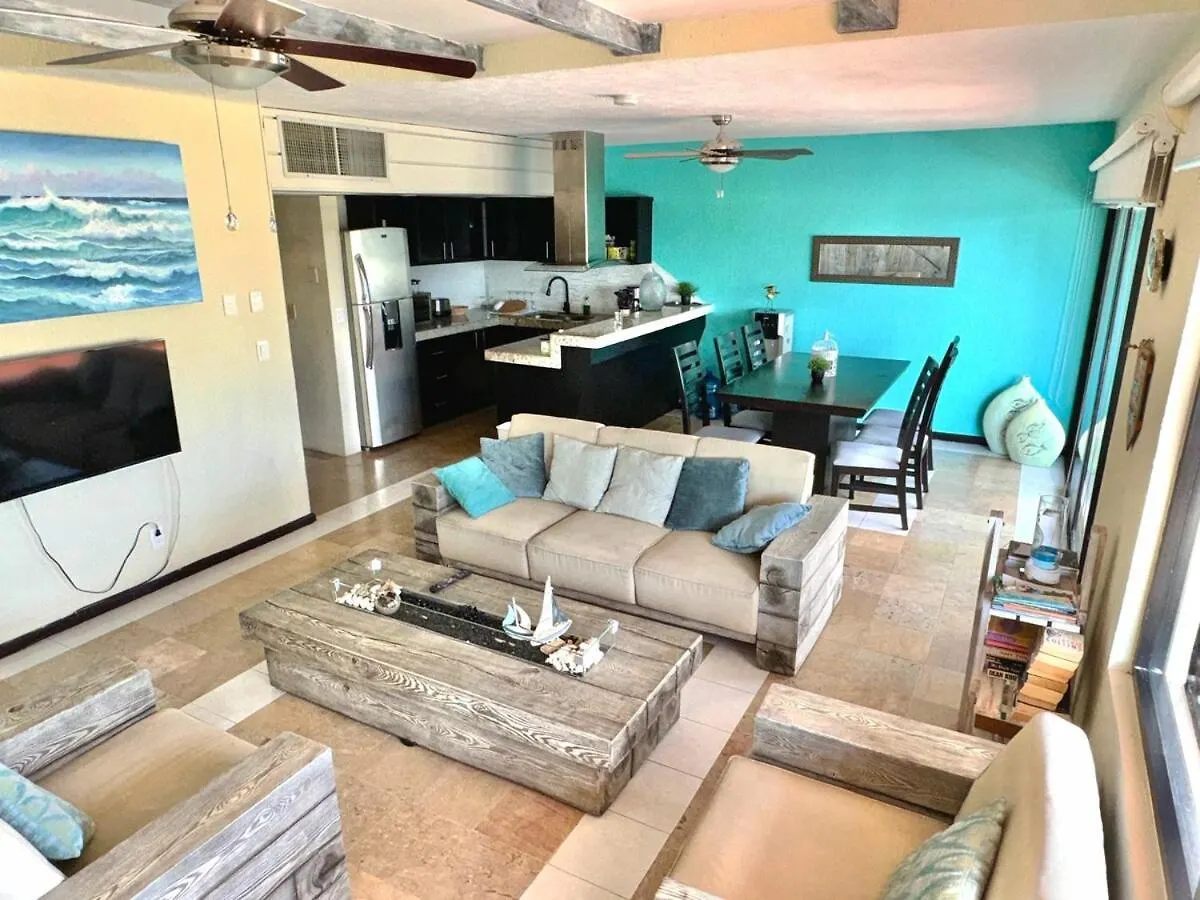 Azure Caribbean Beach Front Puerto Aventuras